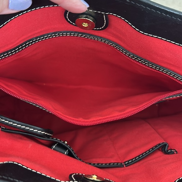 Dooney&Bourke "2012" Disney Buttons Tote used once - Picture 8 of 9